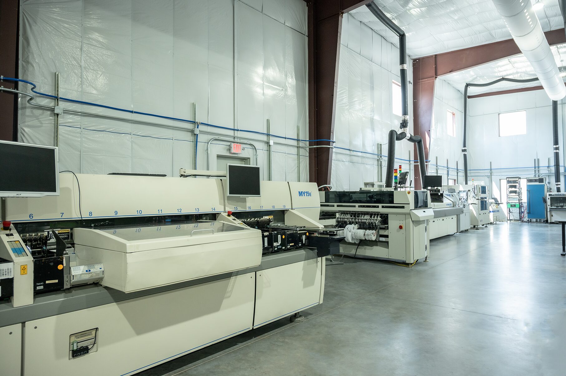 Automated SMT assembly lines